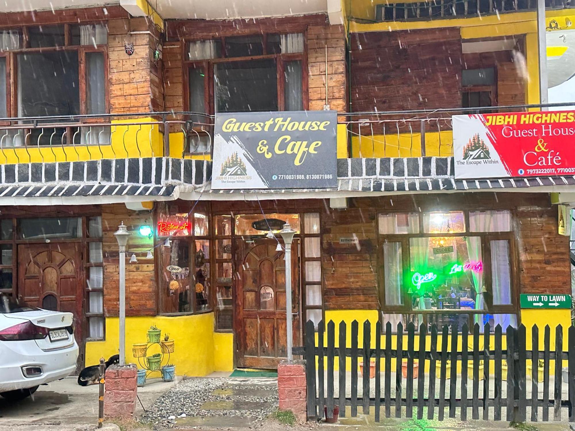 Jibhi Highness River Side Hotel Exterior foto